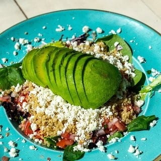 Greek Quinoa & Avocado Salad