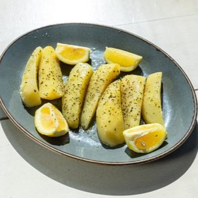 Greek Roasted Lemon Potatoes.