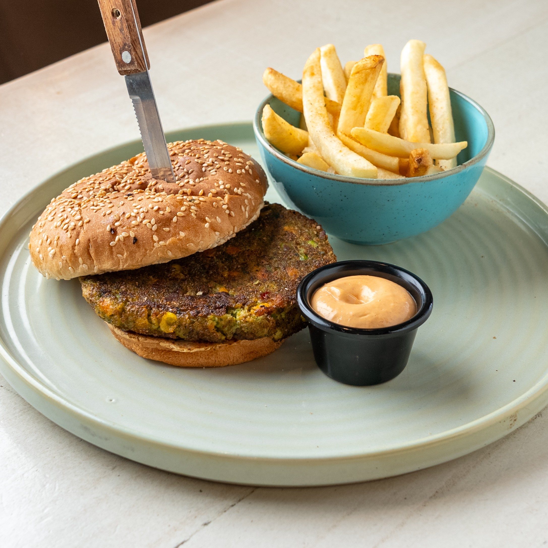 Veggie Burger.