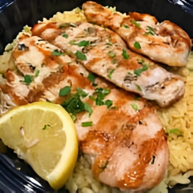Grilled Chicken Breast Platter.