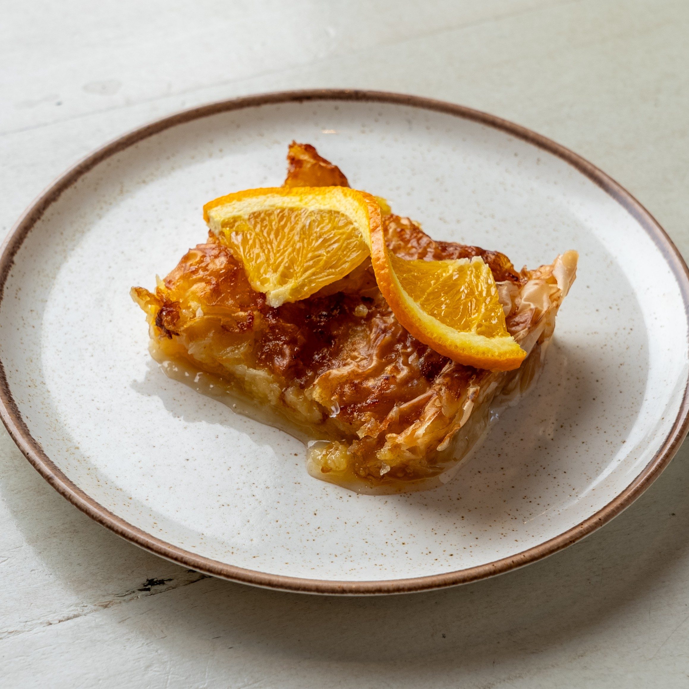 "Portokalopita" Orange Pie.