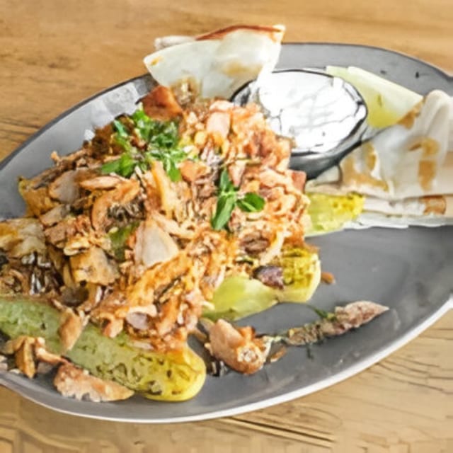 Pork Gyro Platter.