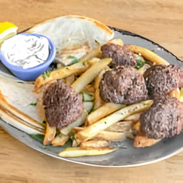"Keftedakia" Platter Greek Meatballs.