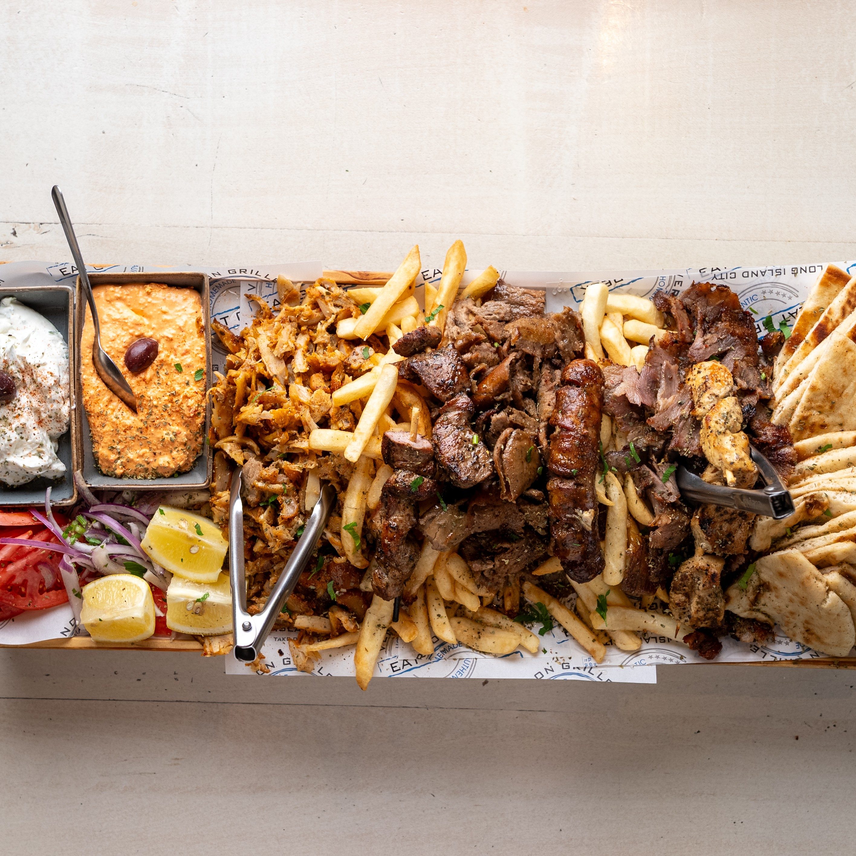 Mixed Grill Platter.