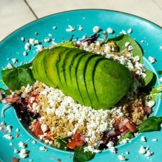 Greek Quinoa & Avocado Salad