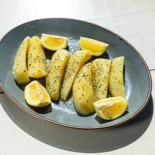 Greek Roasted Lemon Potatoes