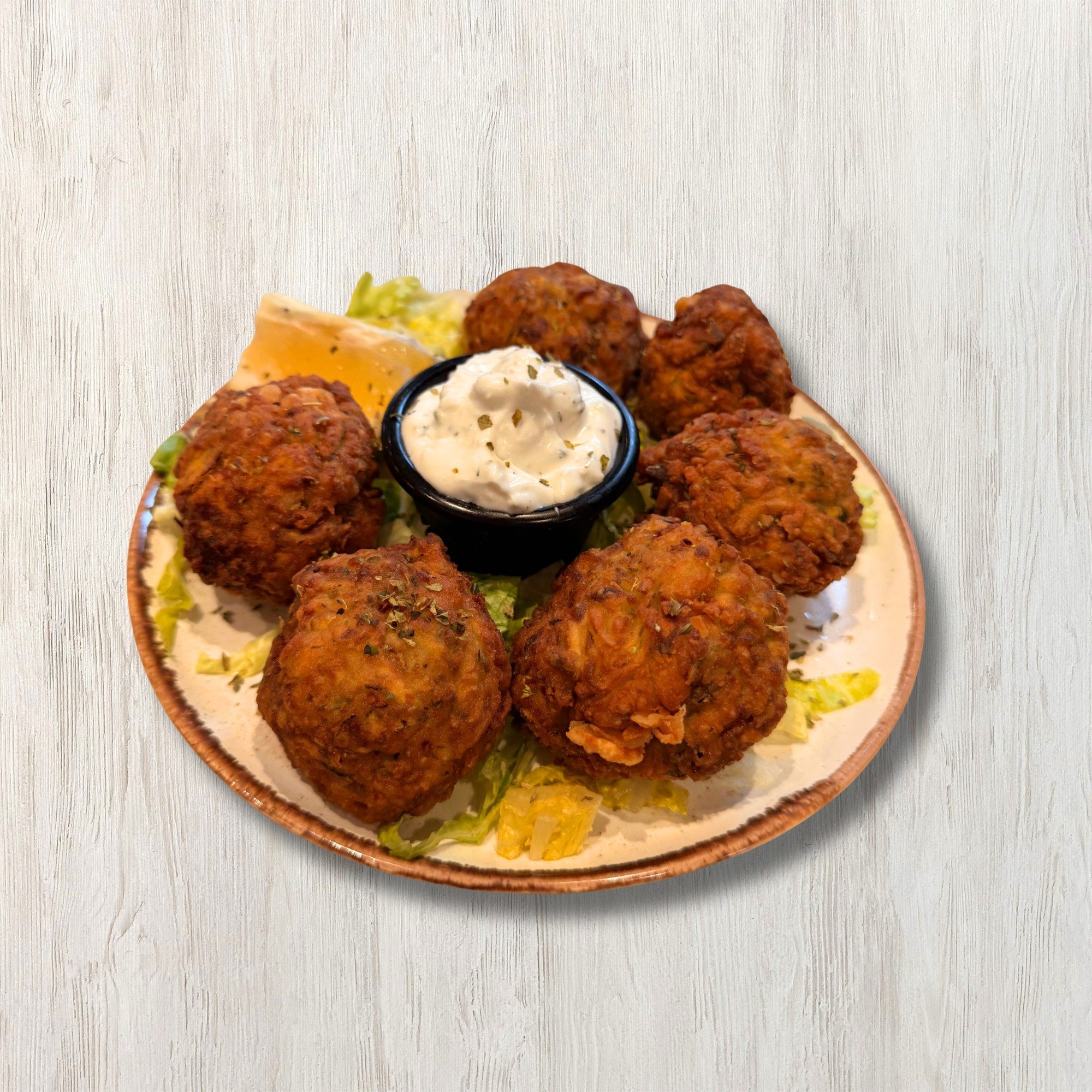 "Kolokythokeftedes" Zucchini Croquettes.