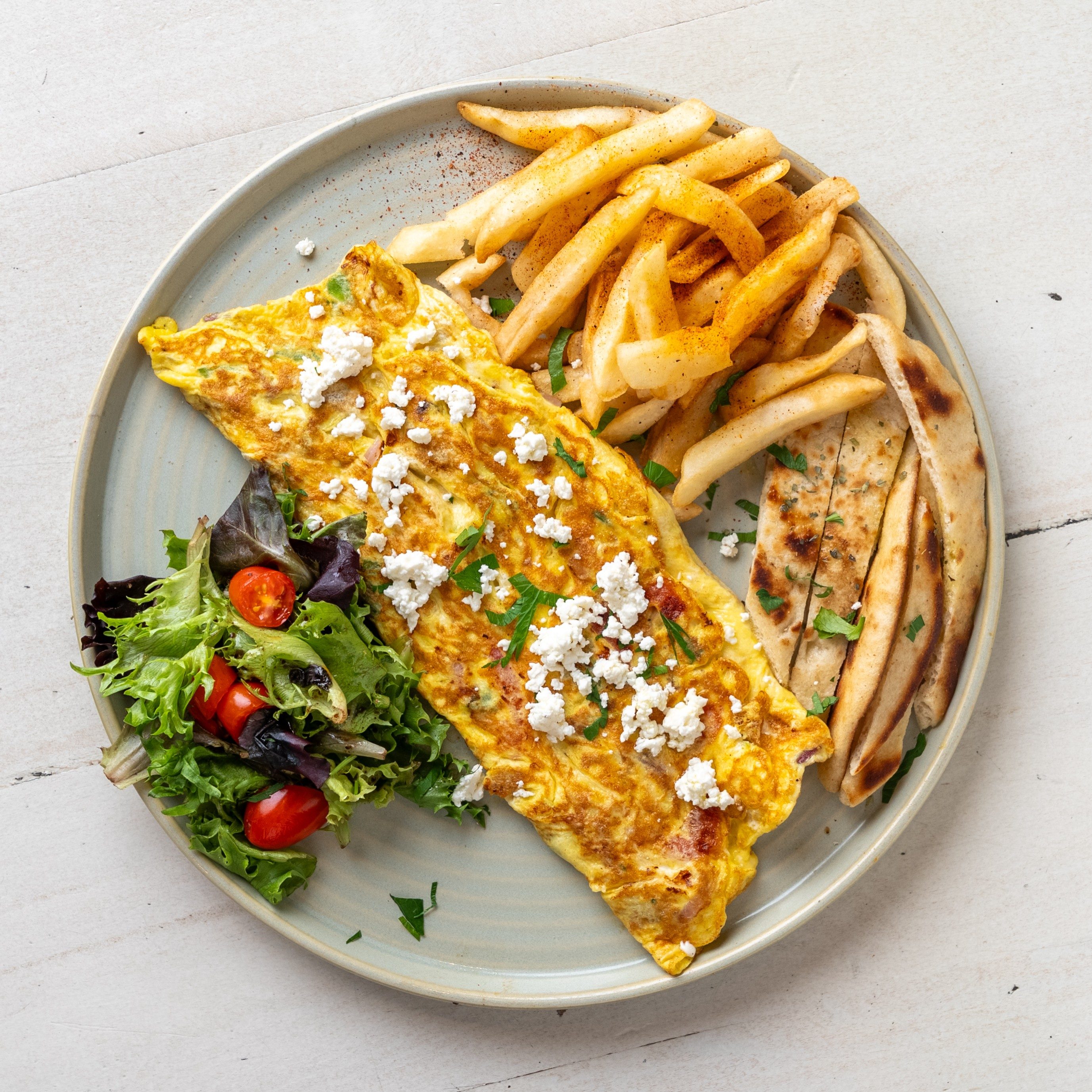 Athena Omelettes.