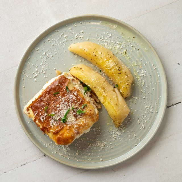 Pastitsio Greek Lasagna.