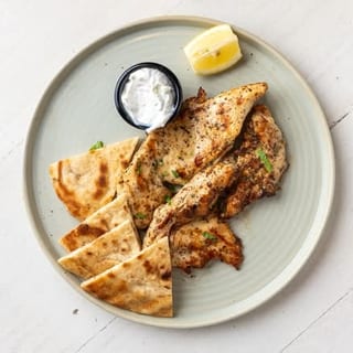 Grilled Chicken Breast Pita Sandwich