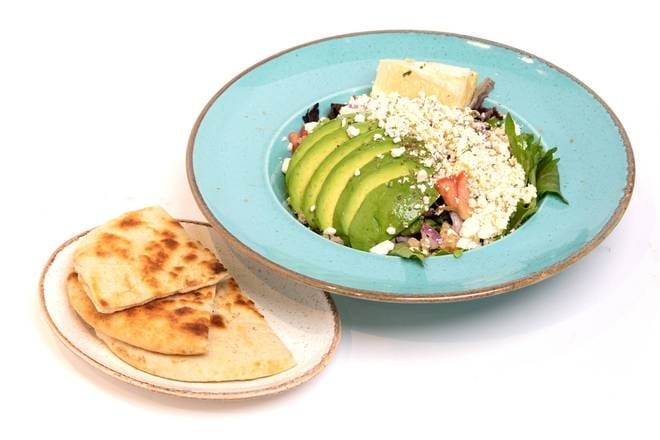 Greek Quinoa & Avocado Salad.